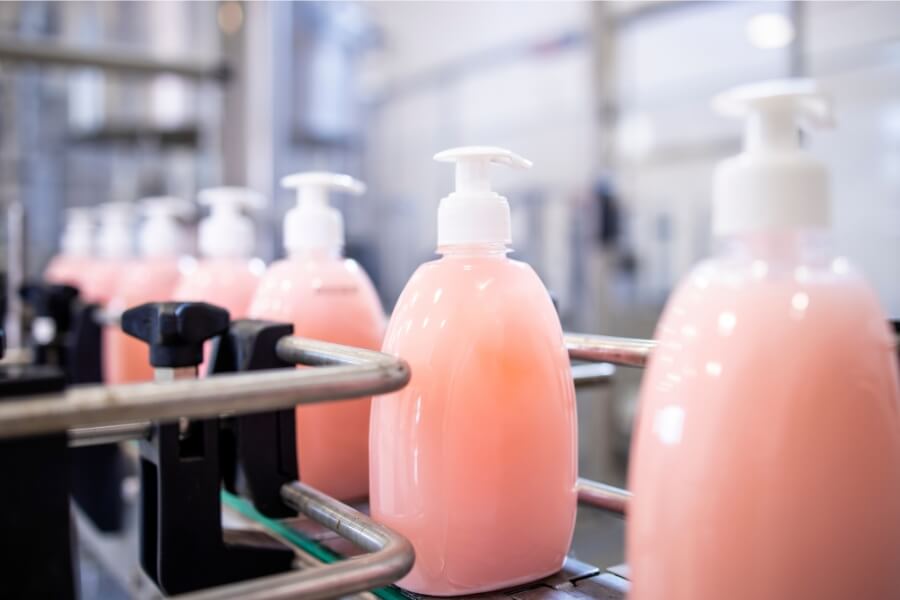 bottles filled after being inspected