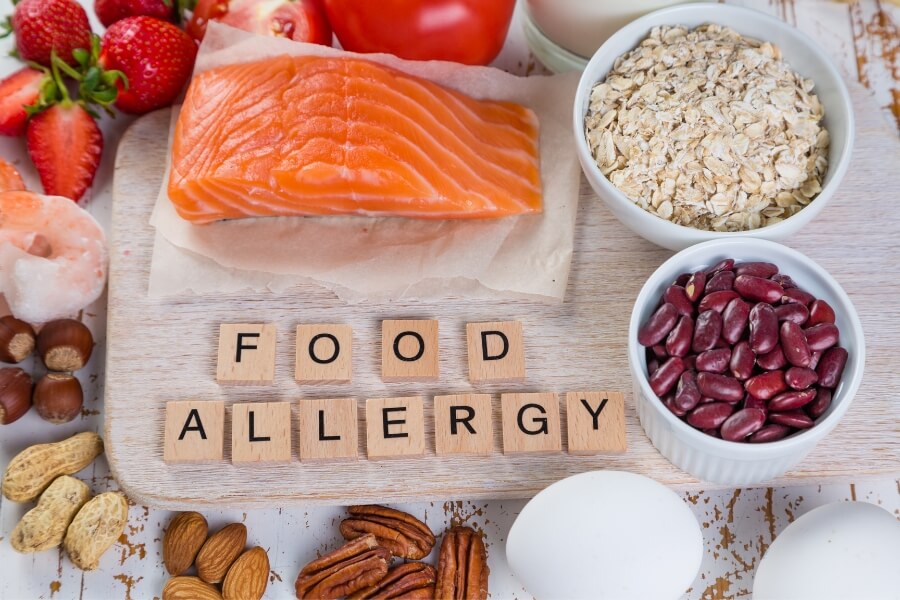common foods with allergens