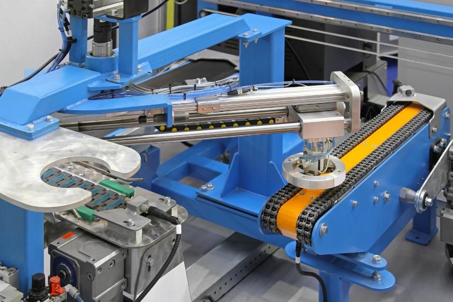 robotic conveyor machine