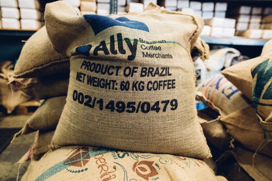 sack of rice stack to each other