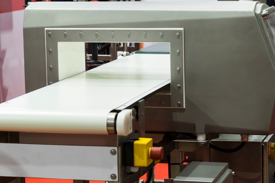 metal detection in a food facility